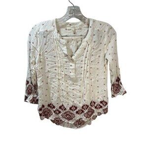Fun2Fun Women's Tunic Top Long Sleeve Blouse‎ XS